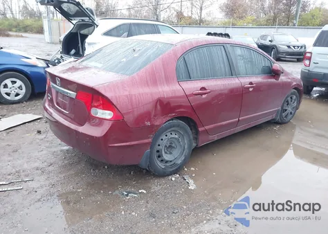 2009 Honda Civic Lx from USA, damaged, VIN 19XFA16539E051349